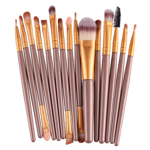 15Pcs/Kit Makeup Brushes Set